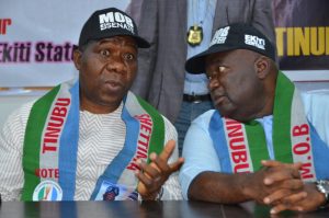 Sen Michael Opeyemi Bamidele and Chief Akintade Olayisade