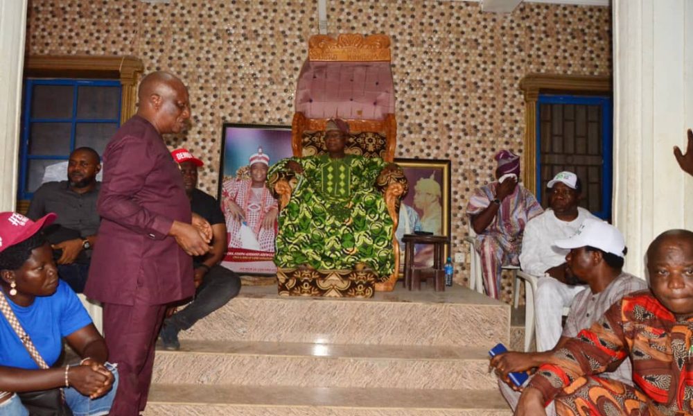 Ajero of Ijero Kingdom, Oba Joseph Adewole, Senator Michael Opeyemi Bamidele