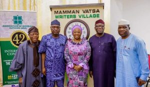 Senate Leader on Saturday graced the Association of Nigeria Authors (ANA FCT Chapter), June Edition